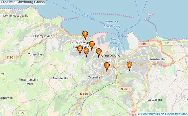 plan Creativite Cherbourg Associations creativite Cherbourg : 9 associations