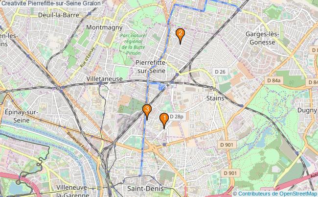 plan Creativite Pierrefitte-sur-Seine Associations creativite Pierrefitte-sur-Seine : 5 associations