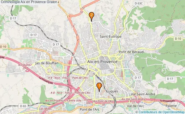 plan Criminologie Aix en Provence Associations criminologie Aix en Provence : 3 associations