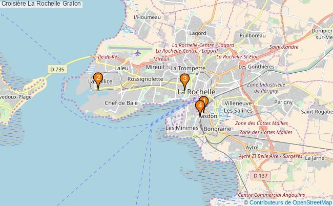 plan Croisière La Rochelle Associations croisière La Rochelle : 5 associations