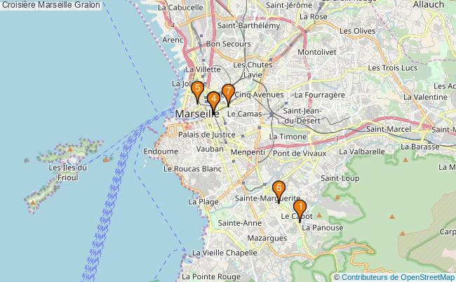 plan Croisière Marseille Associations croisière Marseille : 8 associations