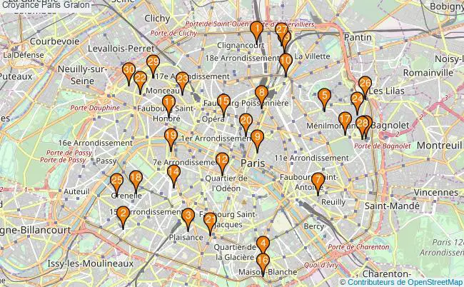 plan Croyance Paris Associations croyance Paris : 43 associations