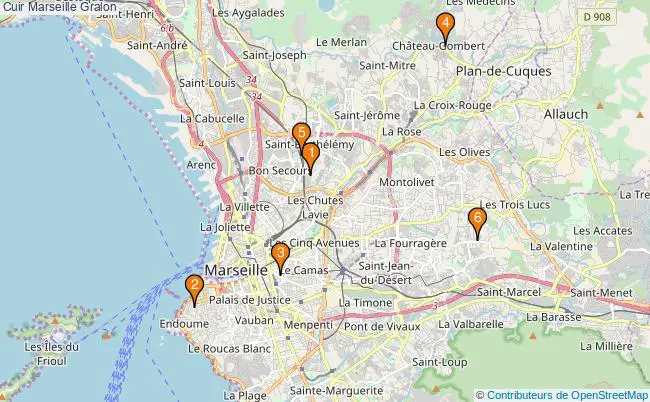 plan Cuir Marseille Associations cuir Marseille : 7 associations