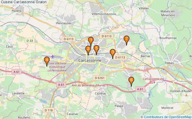 plan Cuisine Carcassonne Associations Cuisine Carcassonne : 10 associations