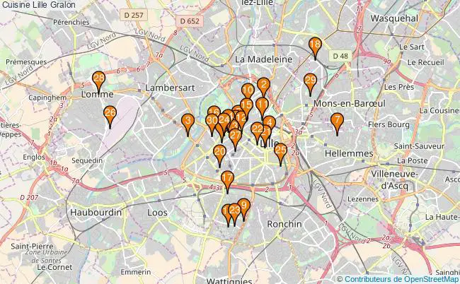 plan Cuisine Lille Associations Cuisine Lille : 40 associations