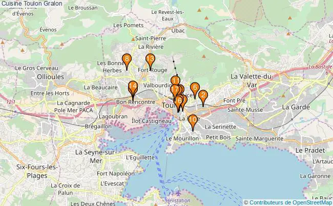 plan Cuisine Toulon Associations Cuisine Toulon : 19 associations