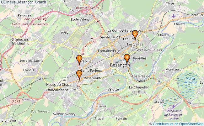 plan Culinaire Besançon Associations culinaire Besançon : 3 associations