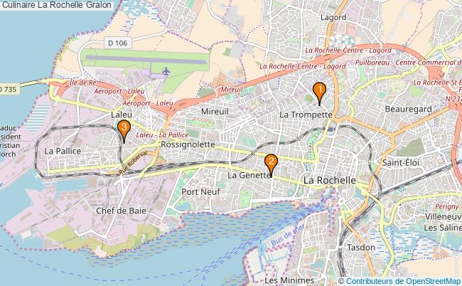 plan Culinaire La Rochelle Associations culinaire La Rochelle : 4 associations