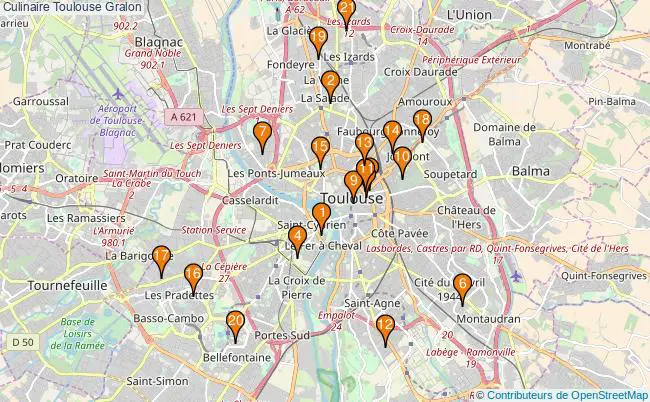 plan Culinaire Toulouse Associations culinaire Toulouse : 24 associations