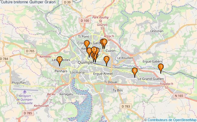 plan Culture bretonne Quimper Associations culture bretonne Quimper : 15 associations