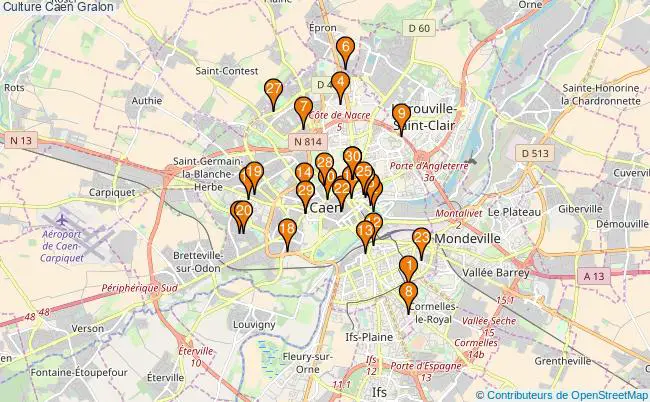 plan Culture Caen Associations culture Caen : 191 associations