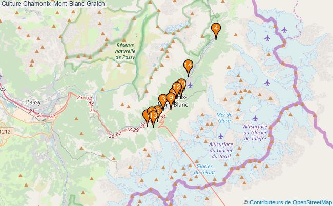 plan Culture Chamonix-Mont-Blanc Associations culture Chamonix-Mont-Blanc : 15 associations
