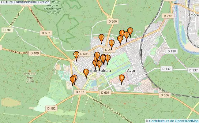 plan Culture Fontainebleau Associations culture Fontainebleau : 21 associations
