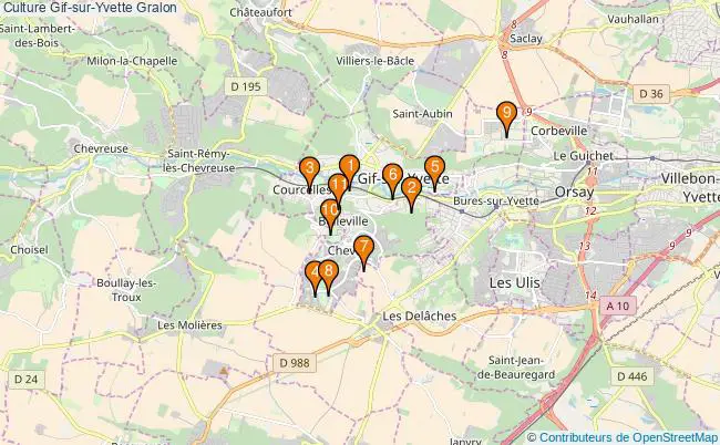 plan Culture Gif-sur-Yvette Associations culture Gif-sur-Yvette : 19 associations