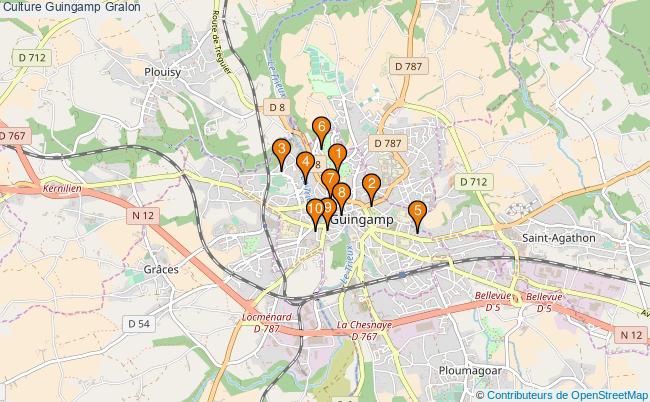 plan Culture Guingamp Associations culture Guingamp : 12 associations