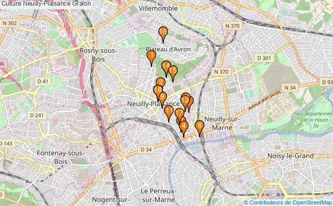 plan Culture Neuilly-Plaisance Associations culture Neuilly-Plaisance : 18 associations
