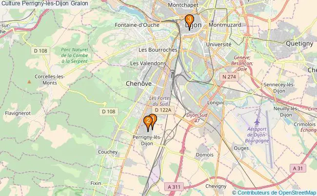 plan Culture Perrigny-lès-Dijon Associations culture Perrigny-lès-Dijon : 3 associations