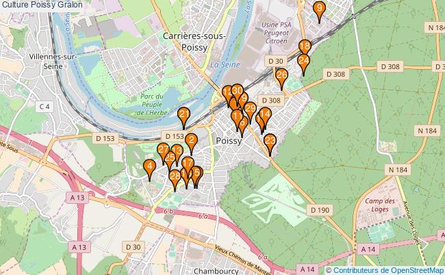 plan Culture Poissy Associations culture Poissy : 37 associations