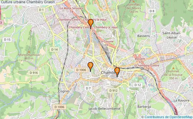 plan Culture urbaine Chambéry Associations culture urbaine Chambéry : 4 associations