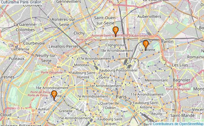 plan Culturisme Paris Associations culturisme Paris : 5 associations