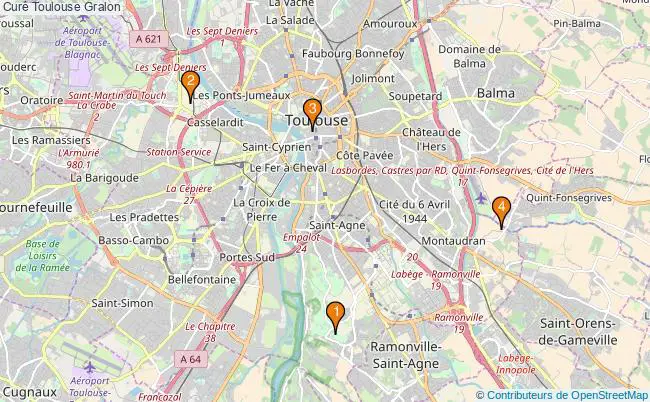 plan Curé Toulouse Associations curé Toulouse : 5 associations