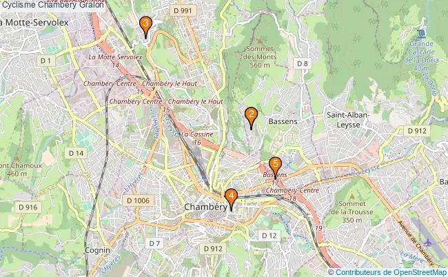 plan Cyclisme Chambéry Associations Cyclisme Chambéry : 7 associations