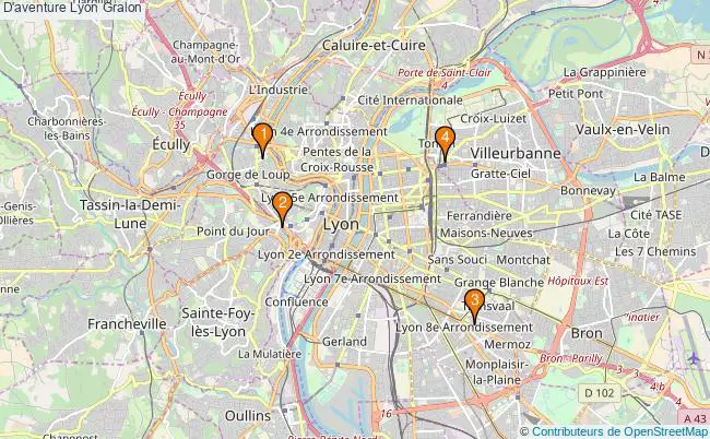 plan D'aventure Lyon Associations d'aventure Lyon : 3 associations