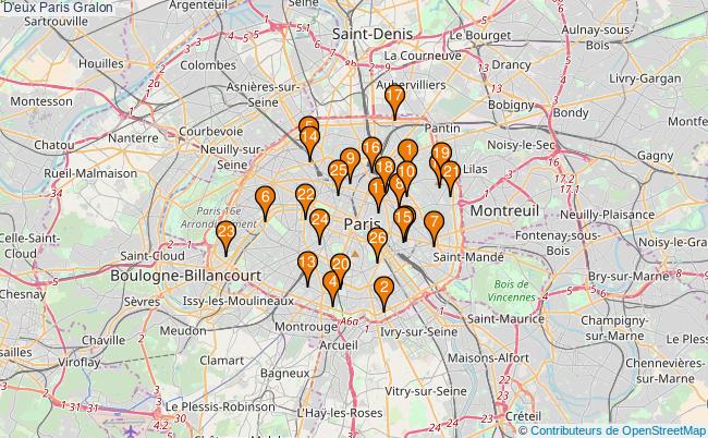 plan D'eux Paris Associations d'eux Paris : 30 associations