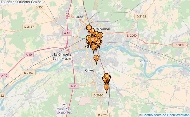 plan D'Orléans Orléans Associations d'Orléans Orléans : 115 associations