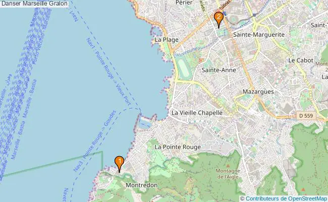 plan Danser Marseille Associations Danser Marseille : 2 associations