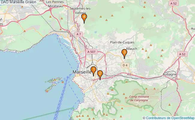 plan DAO Marseille Associations DAO Marseille : 5 associations