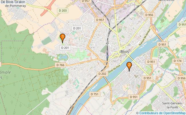 plan Dé Blois Associations dé Blois : 4 associations