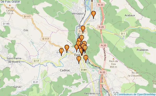 plan Dé Foix Associations dé Foix : 3 associations