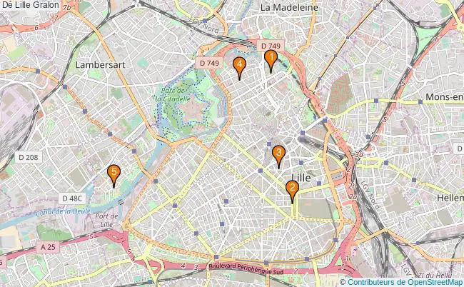 plan Dé Lille Associations dé Lille : 1 associations