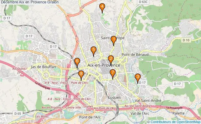 plan Décembre Aix en Provence Associations Décembre Aix en Provence : 7 associations