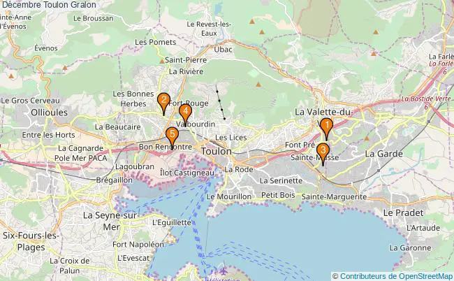 plan Décembre Toulon Associations Décembre Toulon : 5 associations