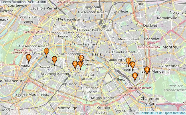plan Décentralisation Paris Associations décentralisation Paris : 20 associations