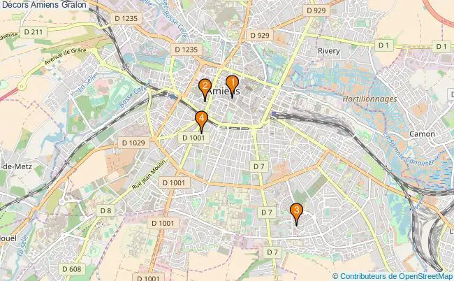 plan Décors Amiens Associations Décors Amiens : 3 associations