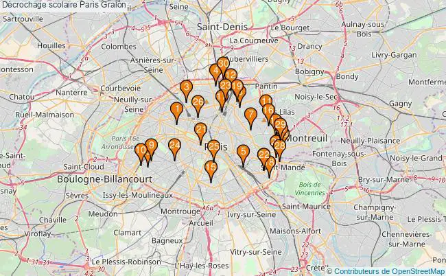 plan Décrochage scolaire Paris Associations décrochage scolaire Paris : 50 associations