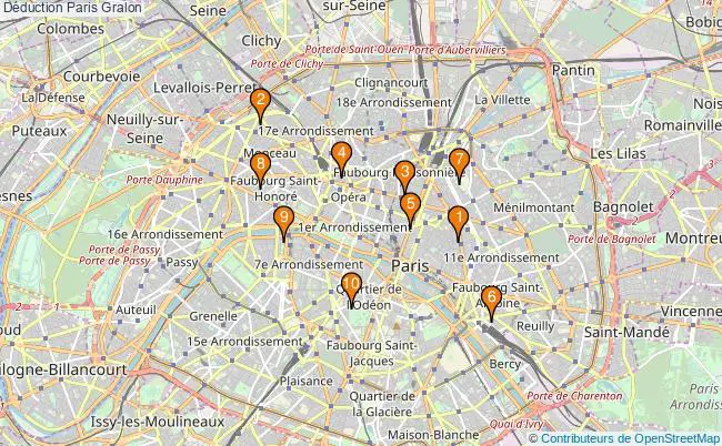 plan Déduction Paris Associations déduction Paris : 11 associations