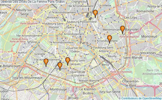 plan Défense Des Droits De La Femme Paris Associations Défense Des Droits De La Femme Paris : 6 associations
