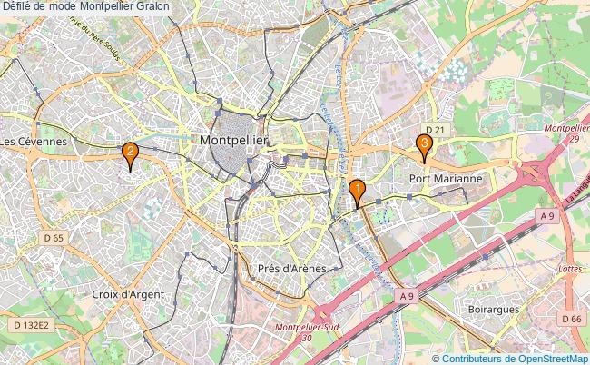 plan Défilé de mode Montpellier Associations défilé de mode Montpellier : 4 associations