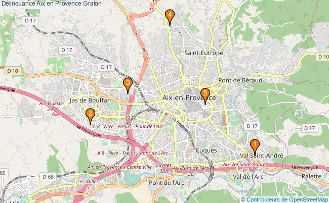 plan Délinquance Aix en Provence Associations délinquance Aix en Provence : 5 associations
