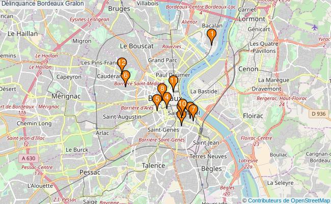 plan Délinquance Bordeaux Associations délinquance Bordeaux : 14 associations