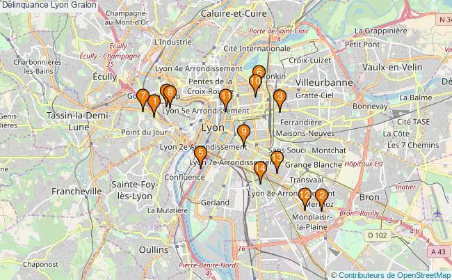 plan Délinquance Lyon Associations délinquance Lyon : 18 associations