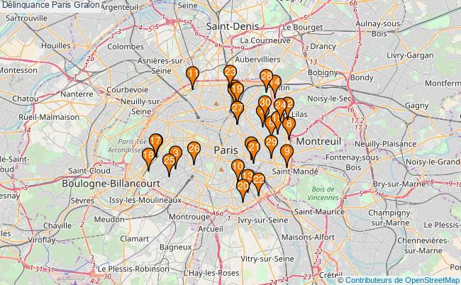plan Délinquance Paris Associations délinquance Paris : 92 associations