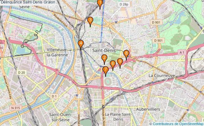plan Délinquance Saint-Denis Associations délinquance Saint-Denis : 11 associations