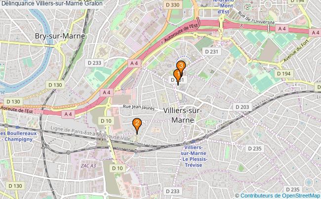 plan Délinquance Villiers-sur-Marne Associations délinquance Villiers-sur-Marne : 4 associations
