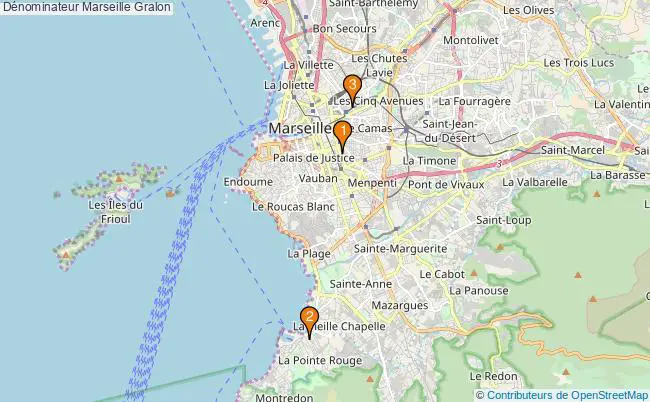 plan Dénominateur Marseille Associations dénominateur Marseille : 3 associations