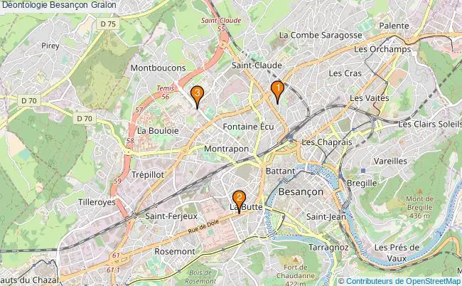 plan Déontologie Besançon Associations déontologie Besançon : 4 associations